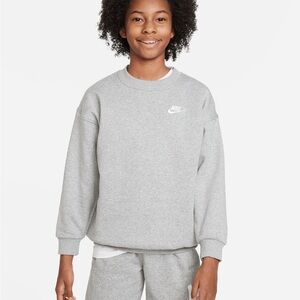 Nike Kids Classic Gray Sweatshirt Fleece Toddler 2T Gender Neutral